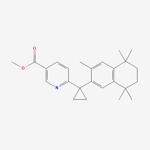 6-[(3,5,5,8,8-Pentamethyl-5,6,7,8-tetrahydronaphthalen-2-yl)cyclopropyl] Nicotinic Acid Methyl Ester (CAS: 153559-50-3) - Related Chemical Product
