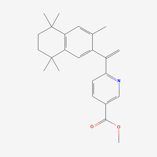 6-[(3,5,5,8,8-Pentamethyl-5,6,7,8-tetrahydronaphthalen-2-yl)ethenyl] Nicotinic Acid Methyl Ester (CAS: 153559-44-5) - Related Chemical Product