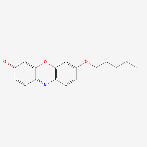 O-Pentylresorufin (CAS: 87687-03-4) - Chemical Structure and Molecular Formula 