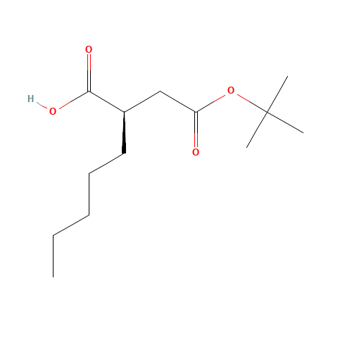 2-(R)-Pentylsuccinic Acid 4-tert-Butyl Ester (CAS: 153427-69-1) - Related Chemical Product