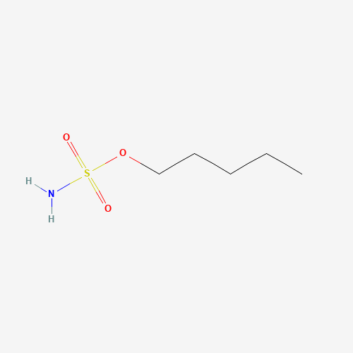 Pentyl sulfamate (CAS: 637772-35-1) - Chemical Structure and Molecular Formula 