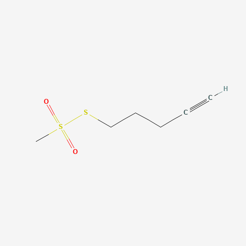 4-Pentynyl Methanethiosulfonate (CAS: 1076199-31-9) - Chemical Structure and Molecular Formula 