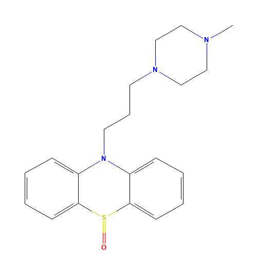Perazine Sulfoxide (CAS: 20627-44-5) - Chemical Structure and Molecular Formula 