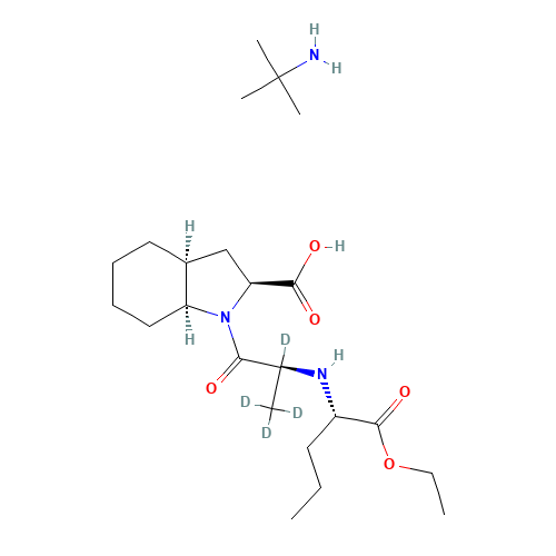 Perindopril-d4 t-Butylamine Salt (CAS: 1356929-59-3) - Related Chemical Product