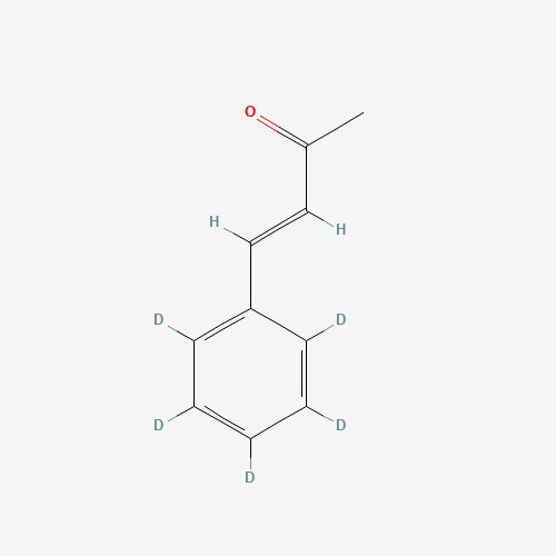 4-(Phenyl-d5)-3-buten-2-one (CAS: 56187-93-0) - Chemical Structure and Molecular Formula 