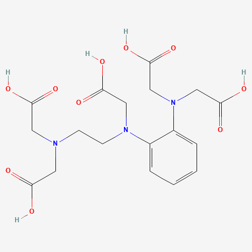 Phenyleneethylenetriamine Pentaacetic Acid (CAS: 126736-75-2) - Chemical Structure and Molecular Formula 