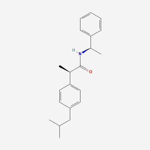 (R,R)-N-(1-Phenylethyl) Ibuprofen Amide (CAS: 121734-80-3) - Related Chemical Product