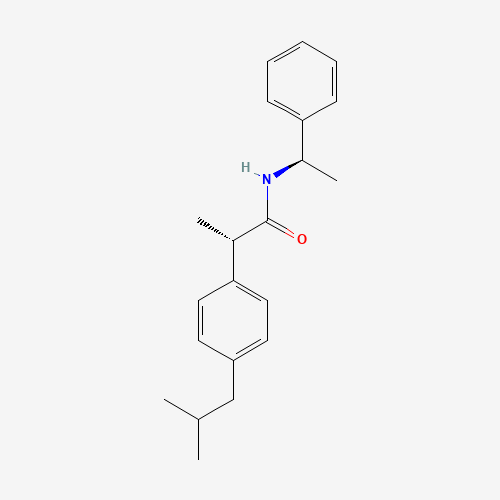 (R,S)-N-(1-Phenylethyl) Ibuprofen Amide (CAS: 121734-79-0) - Related Chemical Product