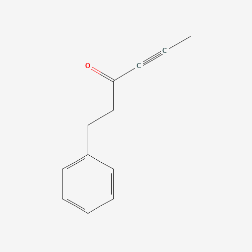 1-Phenyl-4-hexyn-3-one chemical structure 1-Phenyl-4-hexyn-3-one (CAS: 122124-41-8) - Chemical Structure and Molecular Formula