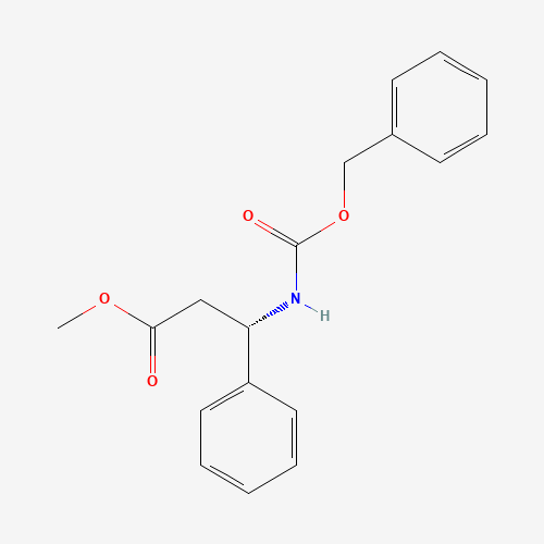 (S)-b-[[(Phenylmethoxy)carbonyl]amino]-benzenepropanoic Acid Methyl Ester (CAS: 32975-59-0) - Chemical Structure and Molecular Formula 