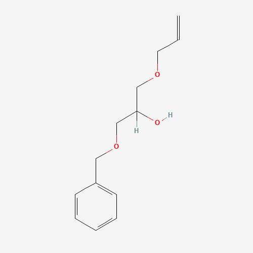 1-(Phenylmethoxy)-3-(2-propen-1-yloxy)-2-propanol (CAS: 83016-75-5) - Chemical Structure and Molecular Formula 