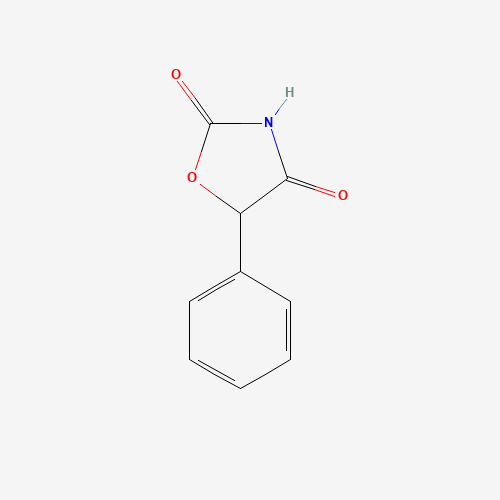 5-Phenyloxazolidine-2,4-dione (CAS: 5841-63-4) - Chemical Structure and Molecular Formula 