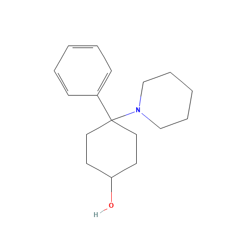 rac cis-4-Phenyl-4-(1-piperidinyl)cyclohexanol (CAS: 78165-06-7) - Related Chemical Product