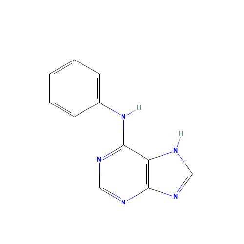 Phenyl(9H-purin-6-yl)amine (CAS: 1210-66-8) - Related Chemical Product