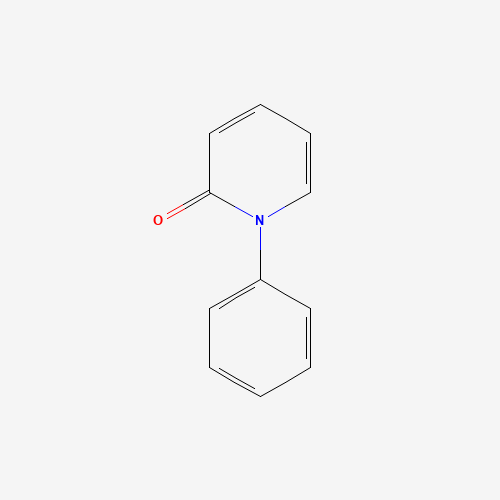 N-Phenylpyridin-2(1H)-one (CAS: 13131-02-7) - Chemical Structure and Molecular Formula 
