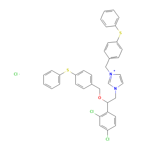 N-(4-Phenylthiobenzyl) Fenticonazole Chloride (CAS: 80639-92-5) - Related Chemical Product