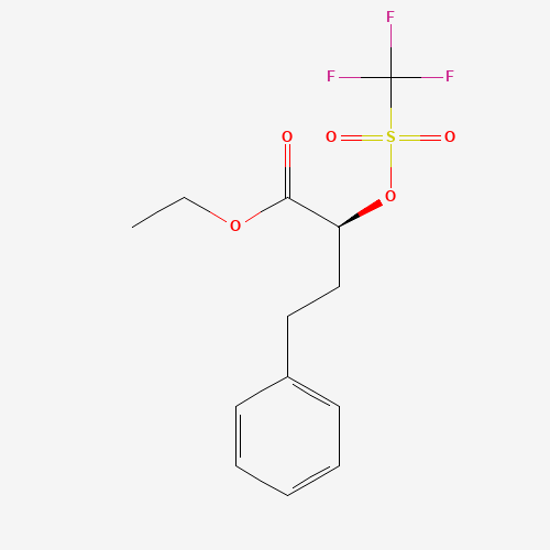4-Phenyl-2-(S)-trifluoromethanesulfonyloxy-butyric Acid, Ethyl Ester (CAS: 138333-09-2) - Related Chemical Product