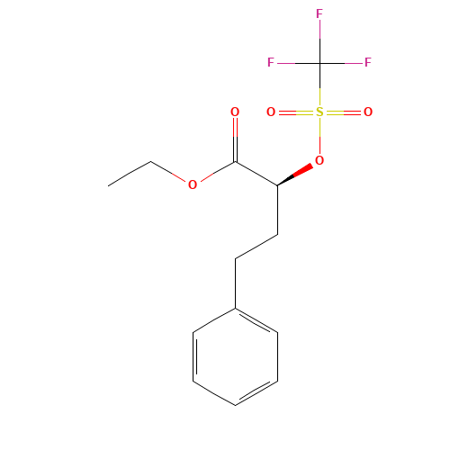 4-Phenyl-2-(S)-trifluoromethanesulfonyloxy-butyric Acid, Ethyl Ester (CAS: 138333-09-2) - Related Chemical Product