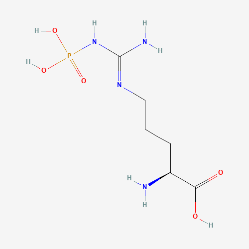 Phospho-L-arginine Trisodium Salt (CAS: 1189-11-3) - Chemical Structure and Molecular Formula 