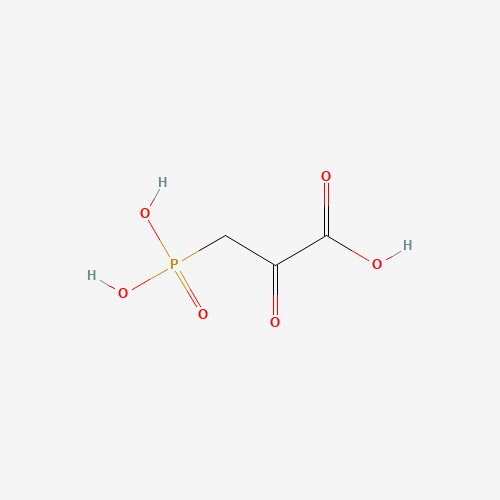3-Phosphono Pyruvic Acid (CAS: 5824-58-8) - Chemical Structure and Molecular Formula 