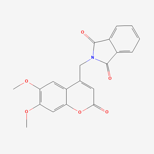 4-Phthalimidylmethyl-6,7-dimethoxycoumarin (CAS: 887407-36-5) - Related Chemical Product