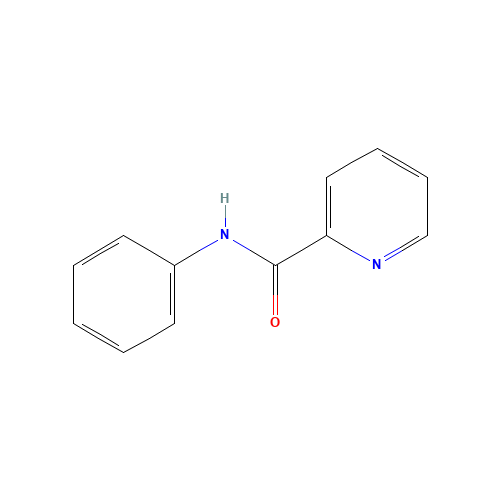 Picolinic Anilide (CAS: 10354-53-7) - Chemical Structure and Molecular Formula 