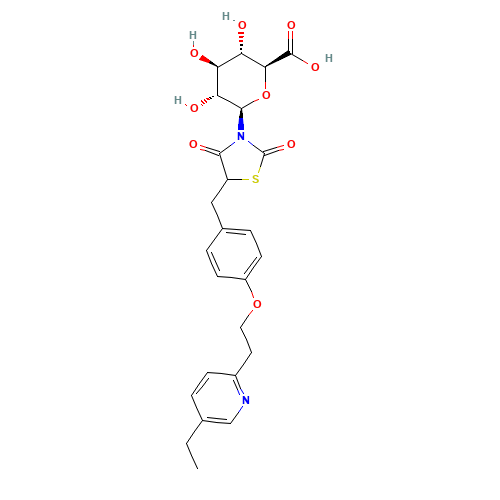 Pioglitazone N-b-D-Glucuronide (CAS: 1296832-75-1) - Related Chemical Product