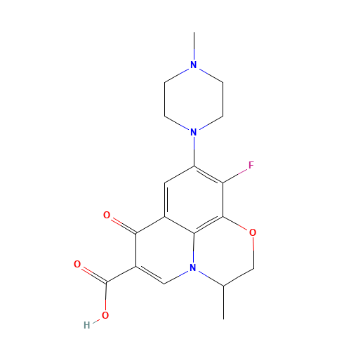9-Piperazino Ofloxacin (CAS: 197291-75-1) - Related Chemical Product