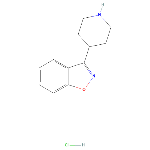 3-(4-Piperidinyl)-1,2-benzisoxazole Hydrochloride (CAS: 84163-22-4) - Related Chemical Product