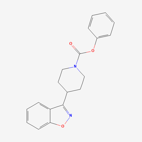 3-(4-Piperidinyl)-1,2-benzisoxazole N-Carbamic Acid Phenyl Ester (CAS: 84163-21-3) - Related Chemical Product