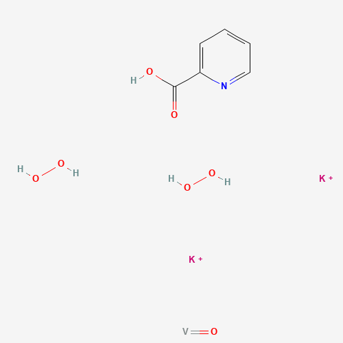 Potassium Bisperoxo(pyridine-2-carboxylato)oxovanadate (CAS: 68782-46-7) - Related Chemical Product