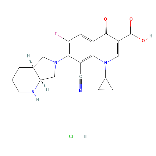 Pradofloxacin Hydrochloride (CAS: 195532-14-0) - Related Chemical Product