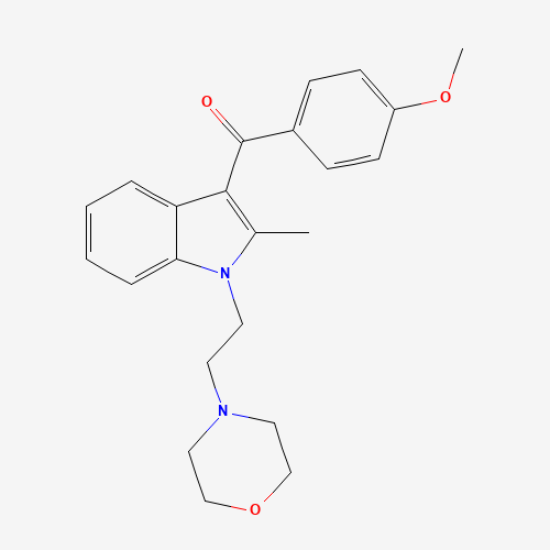 Pravadoline (CAS: 92623-83-1) - Chemical Structure and Molecular Formula 