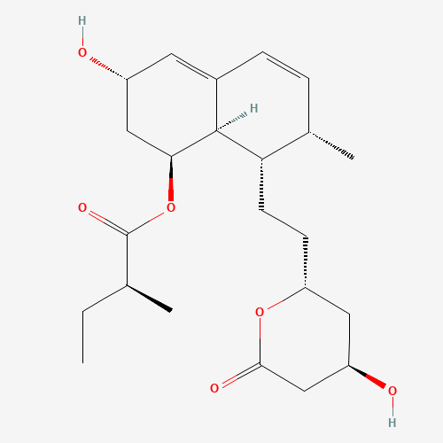 Pravastatin Lactone (CAS: 85956-22-5) - Chemical Structure and Molecular Formula 