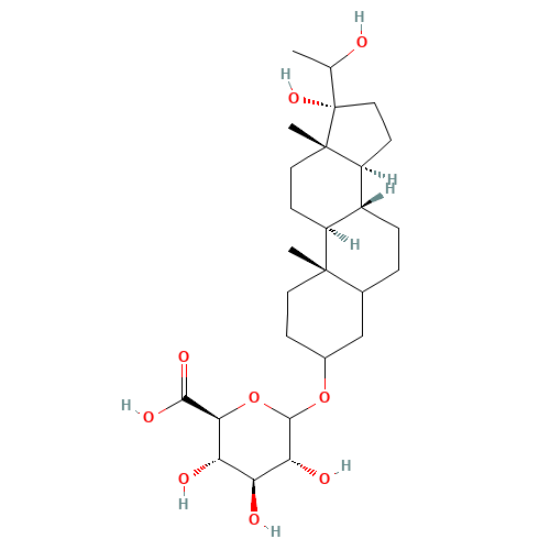Pregnanetriol 3a-O-b-D-Glucuronide (CAS: 74915-85-8) - Related Chemical Product