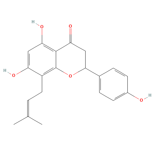 rac 8-Prenylnaringenin (CAS: 68682-02-0) - Related Chemical Product