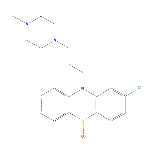 Prochlorperazine Sulfoxide (CAS: 10078-27-0) - Chemical Structure and Molecular Formula 