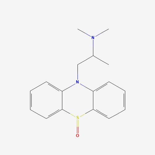 Promethazine Sulfoxide (CAS: 7640-51-9) - Chemical Structure and Molecular Formula 