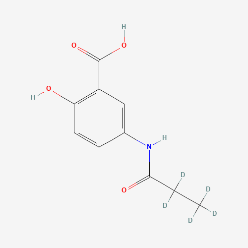 N-Propionyl Mesalazine-d5 (CAS: 1189861-06-0) - Related Chemical Product
