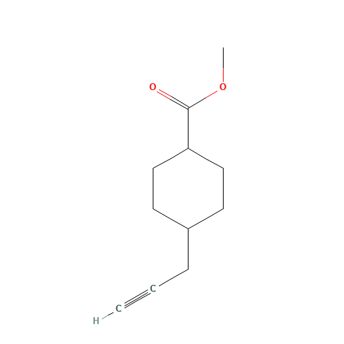 trans-4-(2-Propynyl)cyclohexanecarboxylic Acid Methyl Ester (CAS: 250682-81-6) - Related Chemical Product