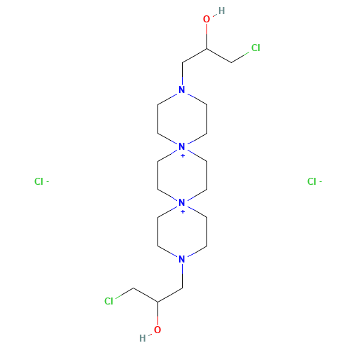 Prospidium Chloride (CAS: 23476-83-7) - Chemical Structure and Molecular Formula 