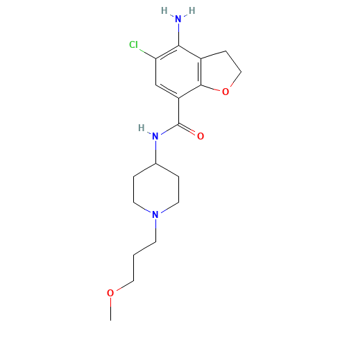 Prucalopride (CAS: 179474-81-8) - Chemical Structure and Molecular Formula 