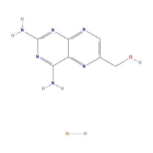 2,4-Pteridinediamine-6-methanol Hydrobromide (CAS: 57963-59-4) - Related Chemical Product