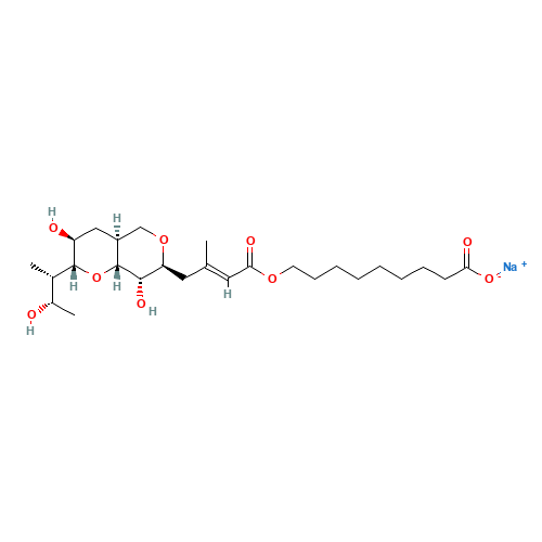 2H,5H-Pyrano[4,3-b]pyranyl Mupirocin Sodium Impurity (CAS: 116182-44-6) - Related Chemical Product