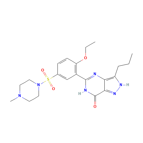 Pyrazole N-Demethyl Sildenafil (CAS: 139755-95-6) - Related Chemical Product