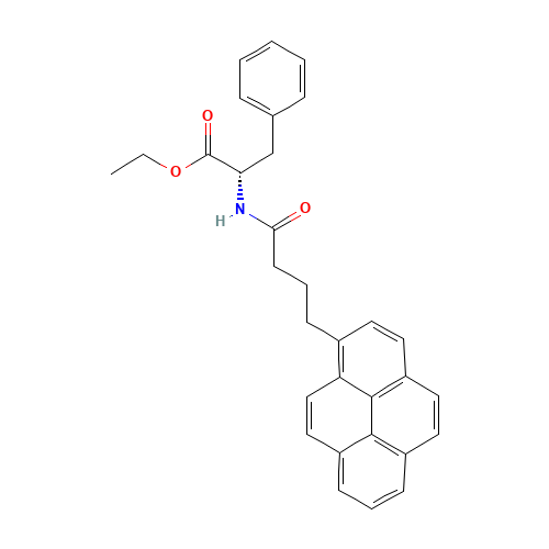 N-4-(1-Pyrene)butyroyl-L-phenylalanine Ethyl Ester (CAS: 1331912-17-4) - Related Chemical Product