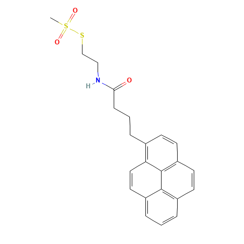 2-[3-(1-Pyrenyl)propylcarboxamido]ethyl Methanethiosulfonate (CAS: 384342-66-9) - Related Chemical Product
