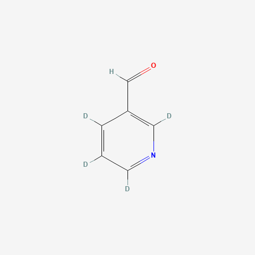3-Pyridinecarboxaldehyde-d4 (CAS: 258854-80-7) - Related Chemical Product