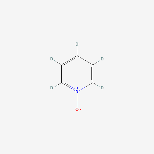 Pyridine-N-oxide-d5 (CAS: 19639-76-0) - Chemical Structure and Molecular Formula 