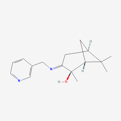 Z-3-(3-Pyridinylmethyl)imino-10b-piran-2-ol (CAS: 918625-33-9) - Chemical Structure and Molecular Formula 